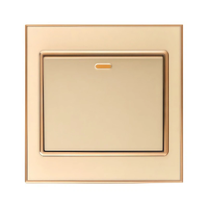 Aluminum 1 Gang Wall Switch 16A manufacturers